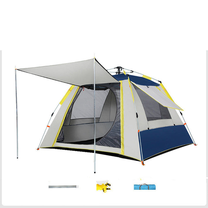 The Ultimate Companion for Outdoor Adventures: Automatic Tent Outdoor Camping Barbecue