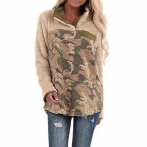Unleash Your Outdoor Adventure with the Camouflage Panelled Stand Collar Jacket