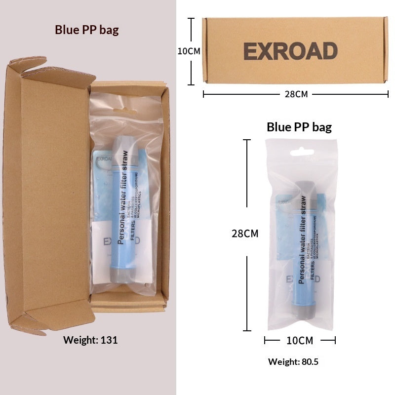 Discover the Ultimate Portable Outdoor Personal Water Purification Straw