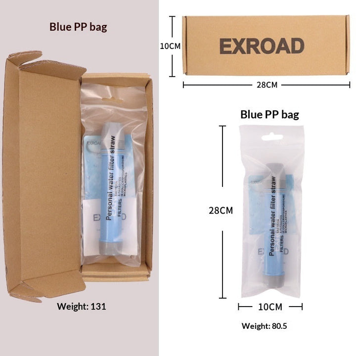 Discover the Ultimate Portable Outdoor Personal Water Purification Straw