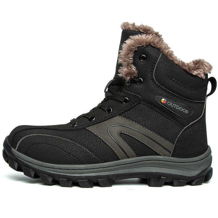 Discover the Ultimate Comfort with Our Cotton Winter Plus Velvet-Lined Warm Hiking Boots
