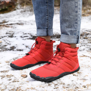Five Finger Non Slip Waterproof Snow Boots Warm Outdoor Hiking Shoes