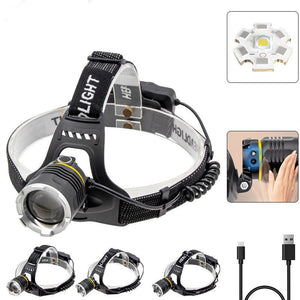 Illuminate Your Adventures with the Strong Distant Super Bright Induction Headlamp