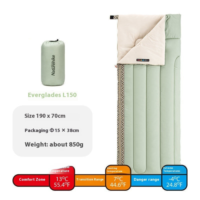 Four-Season Portable Dirt-Resistant Camping Sleeping Bag