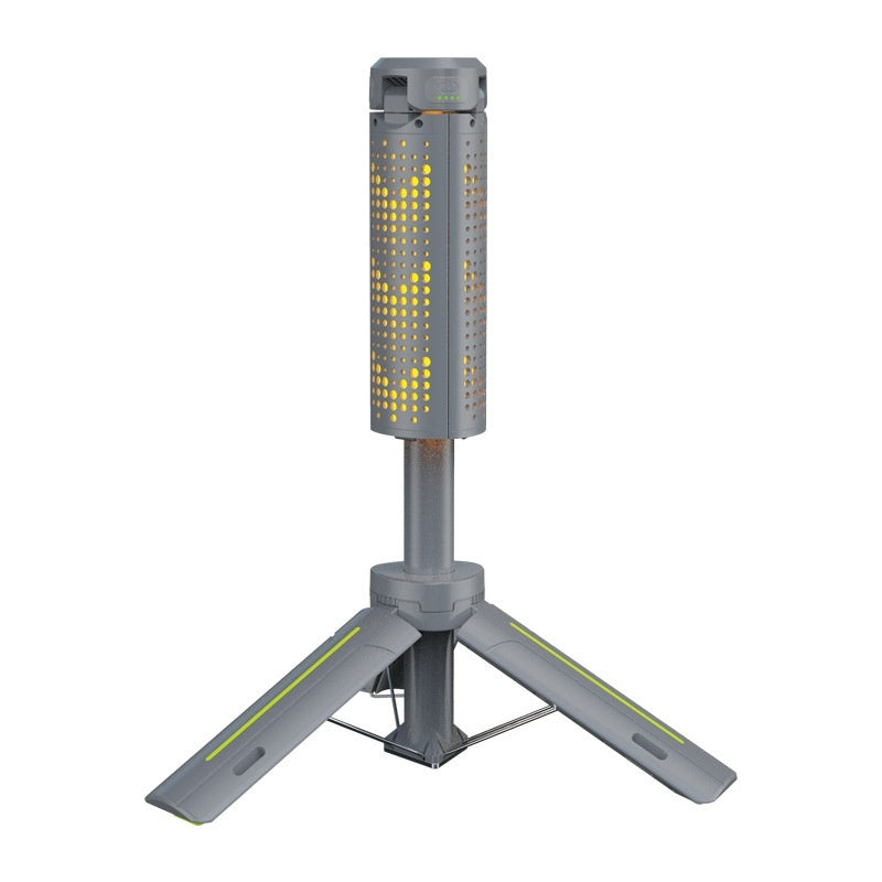 Multifunctional Rechargeable Three-Leaf Camping Lantern