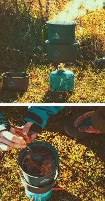 Widesea Heat-Efficient Outdoor Camping Cookware Set