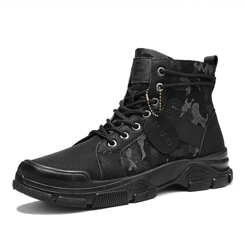 New Canvas High-Top Retro Outdoor Hiking Boots