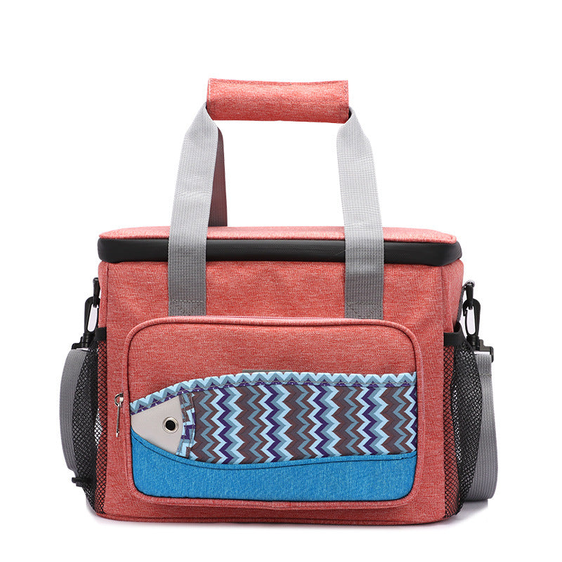 Fish Pattern Insulated Waterproof Picnic Lunch Bag