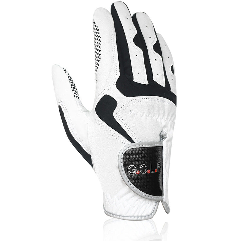 Breathable Microfiber Golf Gloves With Non-Slip Grip