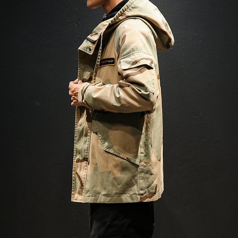 Camouflage Work Tooling Jacket Durable Outerwear