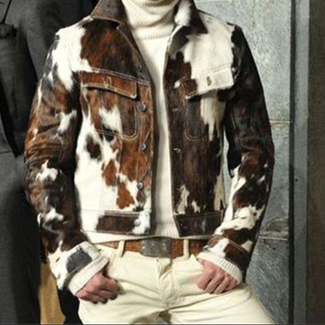 Men’s Slim Camouflage Fashion Jacket Stylish Coat