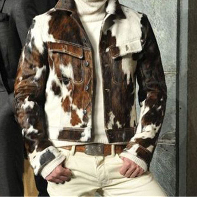 Men’s Slim Camouflage Fashion Jacket Stylish Coat