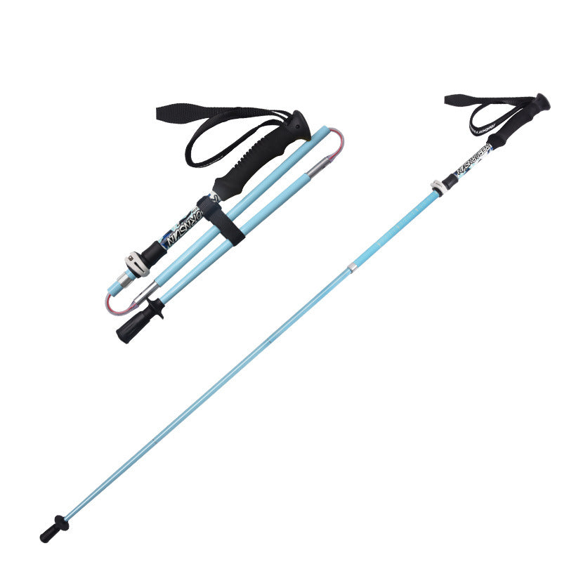 Folding Trekking Poles Outdoor Hiking Support Poles