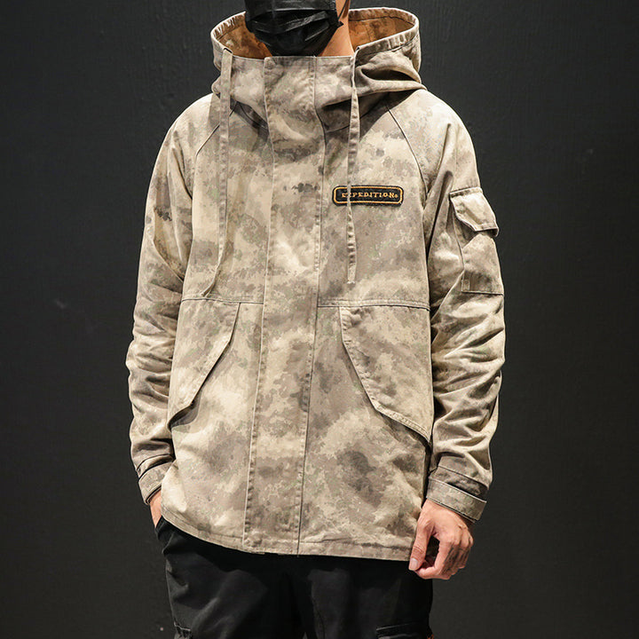 Camouflage Work Tooling Jacket Durable Outerwear