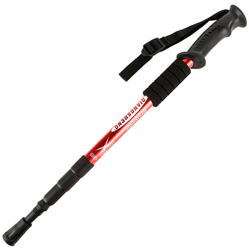 Outdoor Aluminum Alloy Trekking Poles Hiking Support Sticks