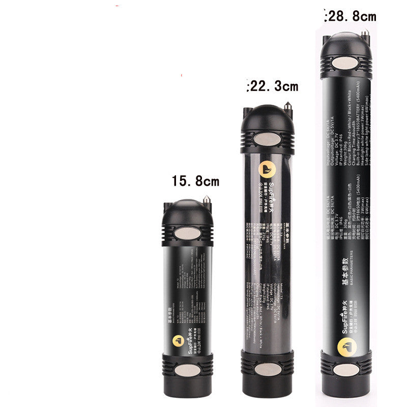 Rechargeable Strong Camping Tent Light Outdoor Emergency Flashlight
