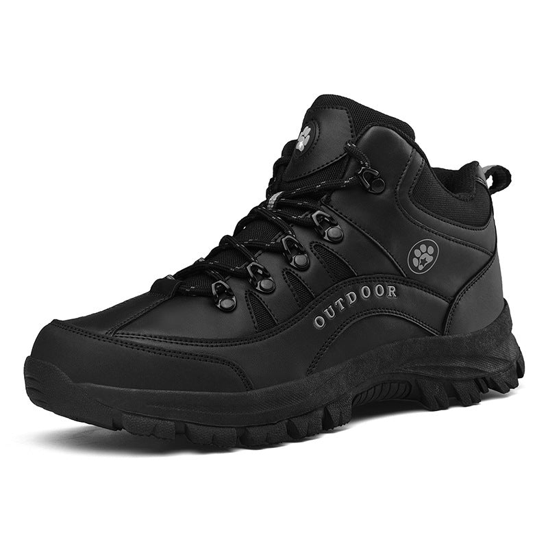 Fashion Military-Style Hiking Boots Non-Slip Durable Outdoor Shoes