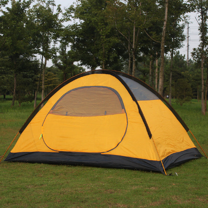 Double-Layer Camping Tent With Aluminum Poles