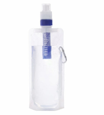 Portable Folding Water Bag With Filter For Travel