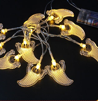 Outdoor Halloween Pumpkin LED String Lights Lantern Decoration
