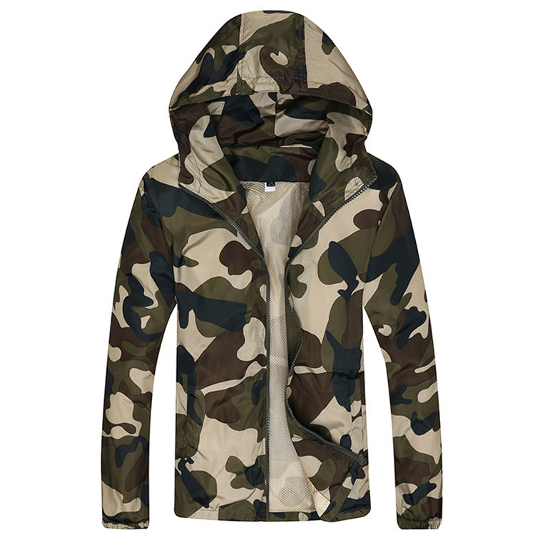 Camouflage Jacket Casual Outdoor Wear