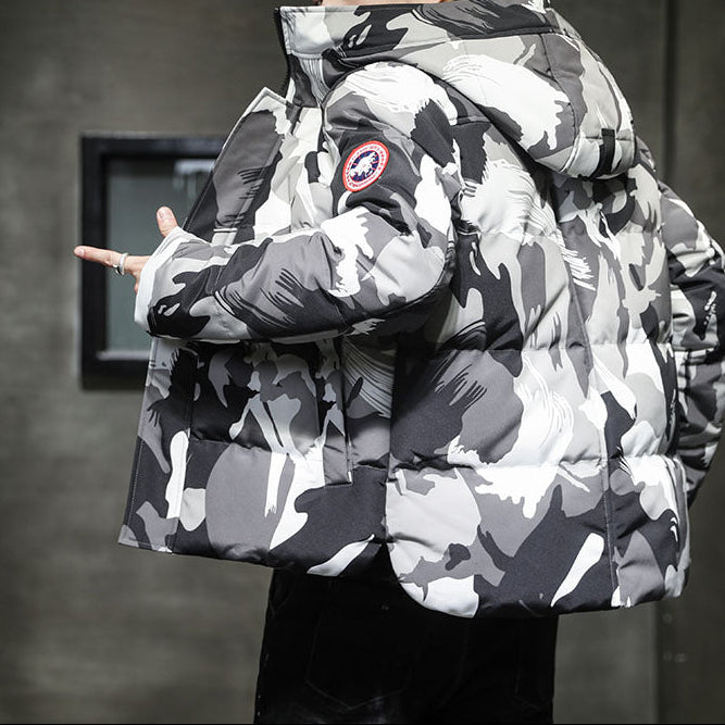 Men’s Thick Warm Camouflage Work Jacket Outdoor Wear