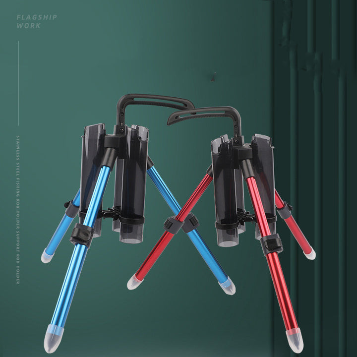 Sea Fishing Tripod Rod Stand With Support Bracket