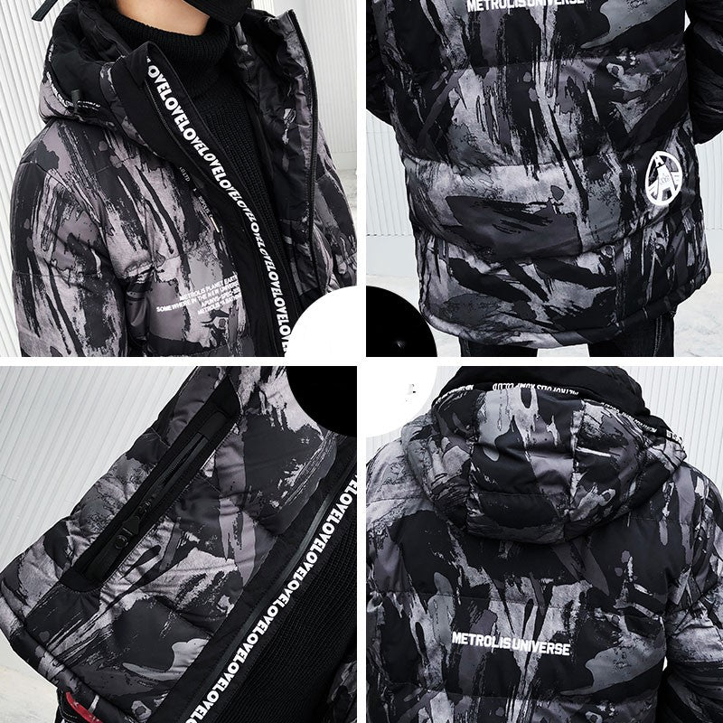 Camouflage Cotton Jacket Lightweight Casual Wear