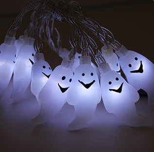 Outdoor Halloween Pumpkin LED String Lights Lantern Decoration