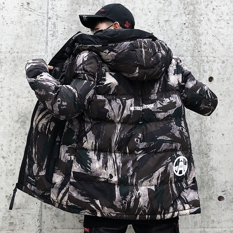 Camouflage Cotton Jacket Lightweight Casual Wear