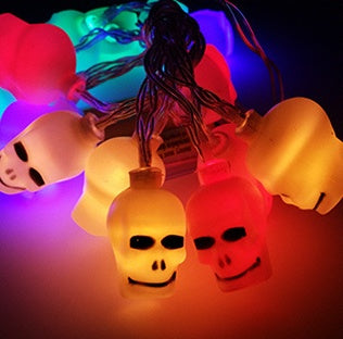 Outdoor Halloween Pumpkin LED String Lights Lantern Decoration