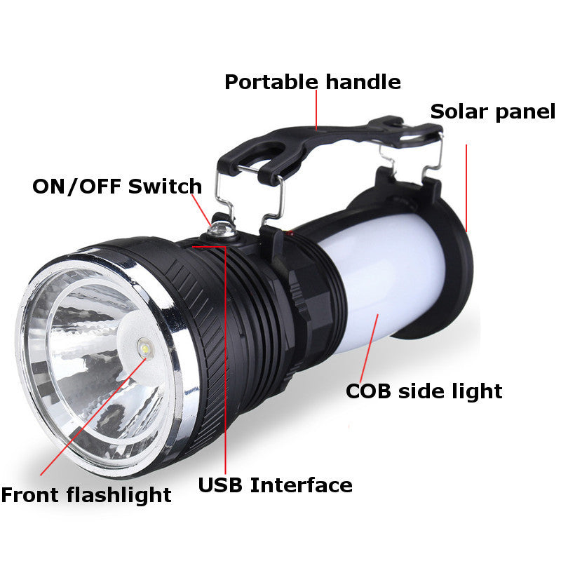 Portable Camping Tent Flashlight Outdoor Lighting