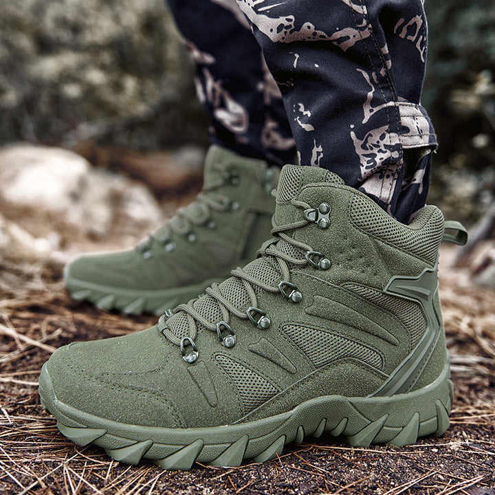 Men’s Training Combat Boots Durable Outdoor Hiking Shoes