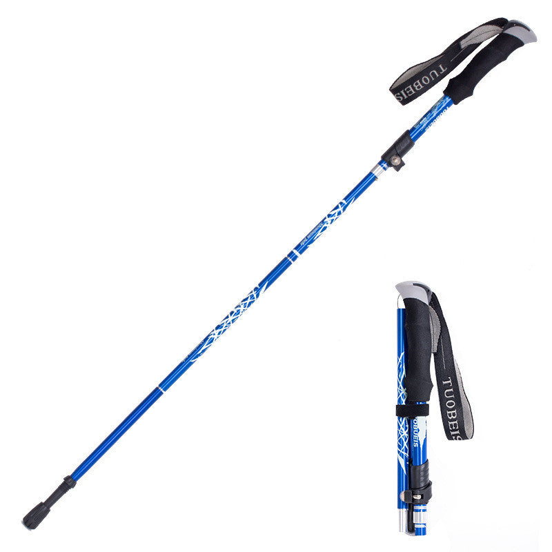 Ultralight Adjustable Aluminum Alloy Telescopic Trekking Poles