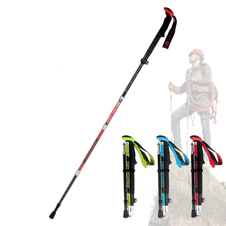 Ultralight Carbon Trekking Poles Outdoor Hiking Support