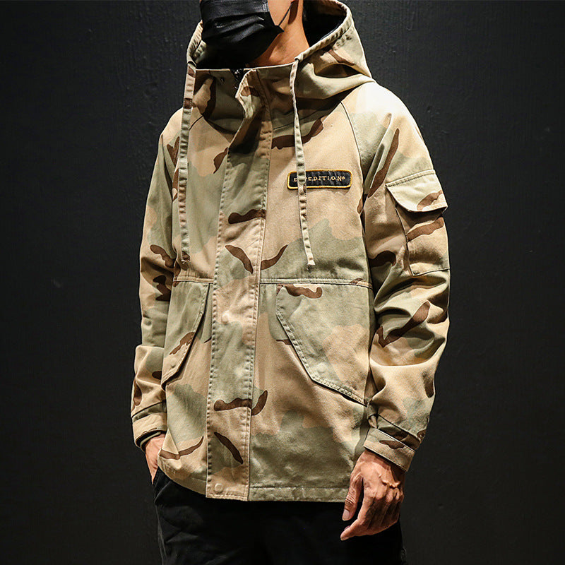 Camouflage Work Tooling Jacket Durable Outerwear