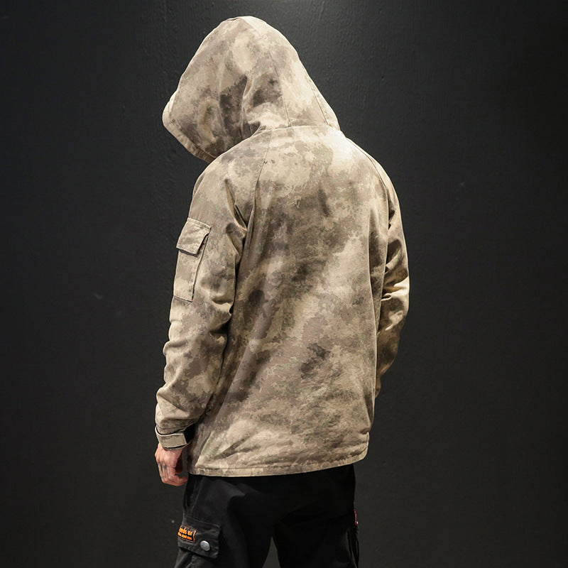 Camouflage Work Tooling Jacket Durable Outerwear