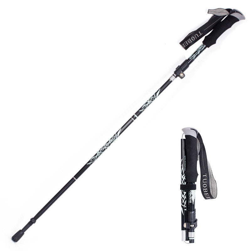 Ultralight Adjustable Aluminum Alloy Telescopic Trekking Poles