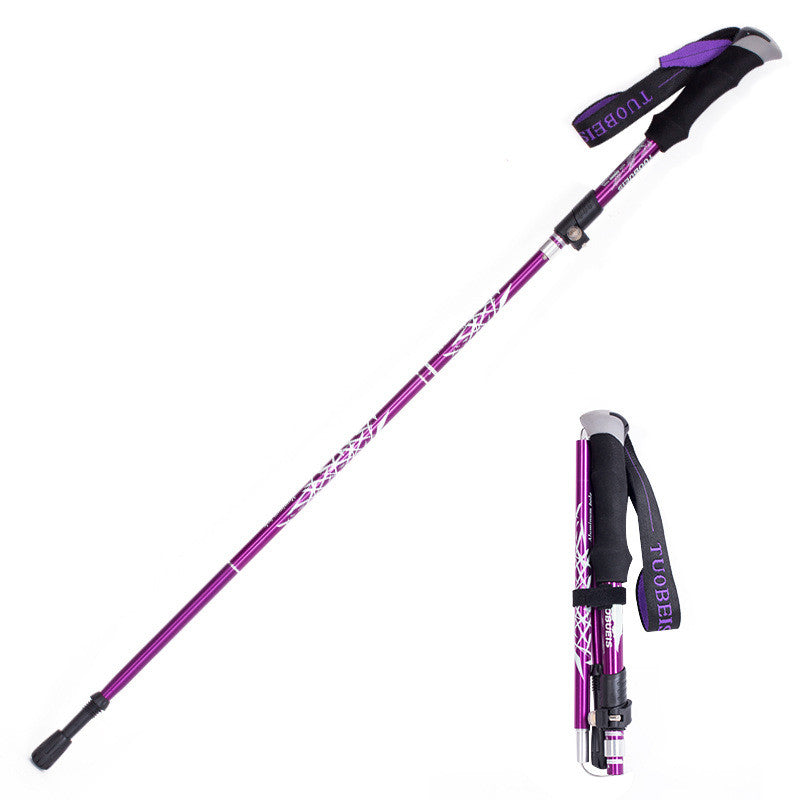 Ultralight Adjustable Aluminum Alloy Telescopic Trekking Poles
