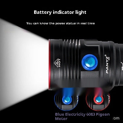Super Bright Long-Range Flashlight High-Power Camping Lantern