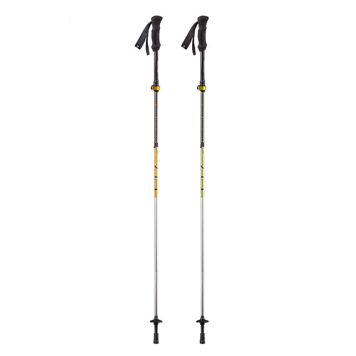 Outdoor Folding Trekking Poles Hiking Support Sticks