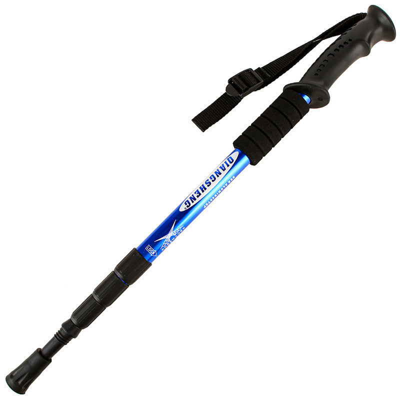 Outdoor Aluminum Alloy Trekking Poles Hiking Support Sticks