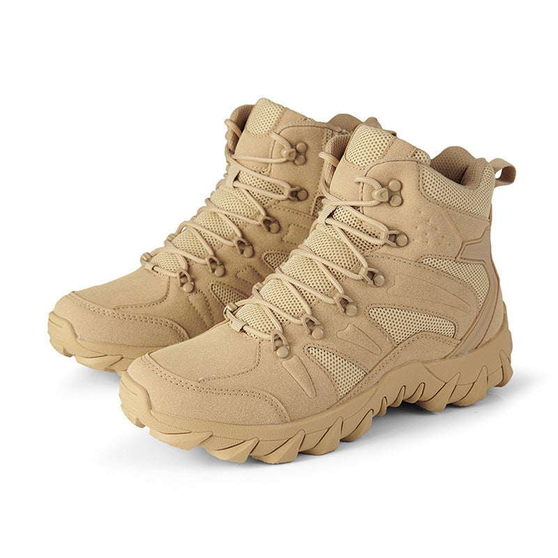 Men’s Training Combat Boots Durable Outdoor Hiking Shoes