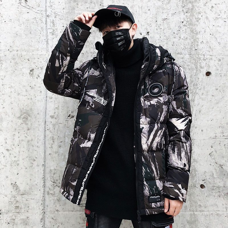 Camouflage Cotton Jacket Lightweight Casual Wear