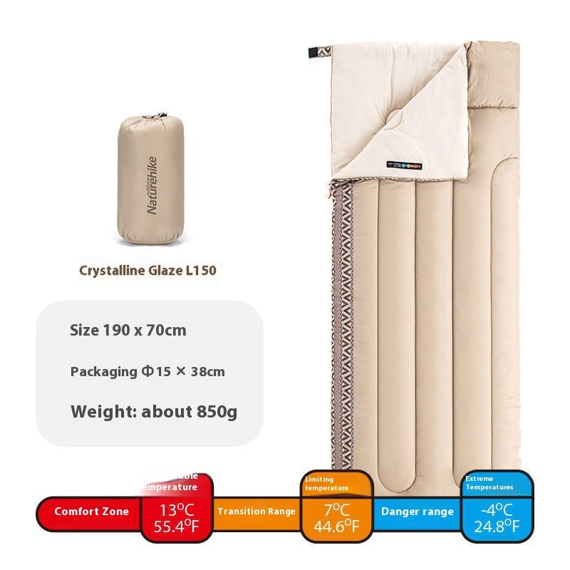Four-Season Portable Dirt-Resistant Camping Sleeping Bag