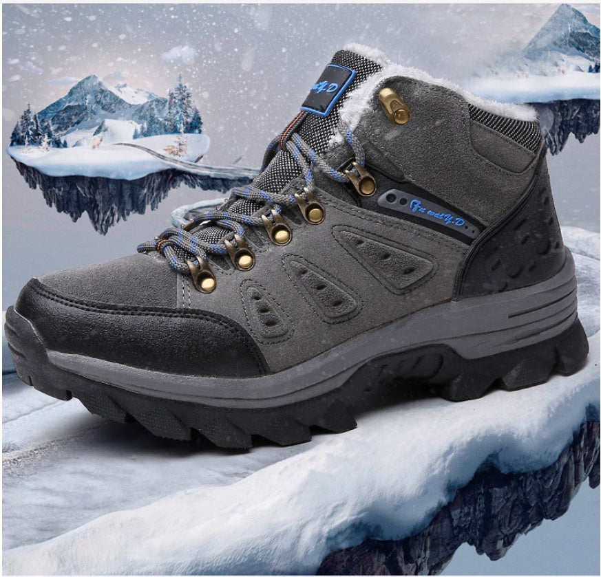 Men’s Outdoor Hiking Snow Boots Cold and Warm