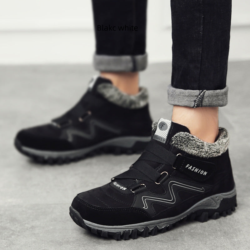 Women Leather Waterproof Hiking Shoes Non Slip Outdoor Boots