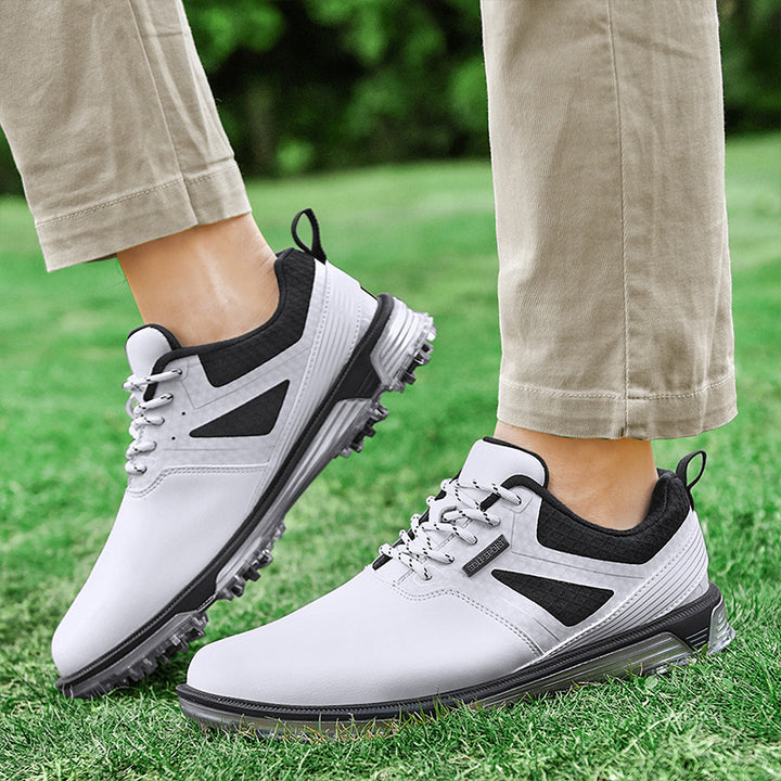 Men’s Breathable Microfiber Casual Golf Shoes