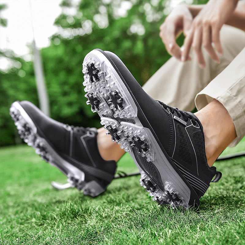Men’s Breathable Microfiber Casual Golf Shoes
