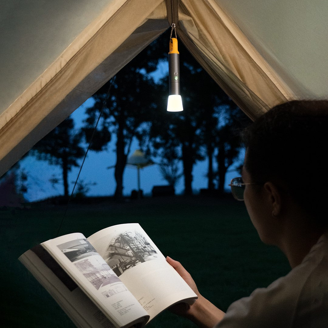 Lumen Bright Flashlight Stepless Zoom Long-Lasting Outdoor Use